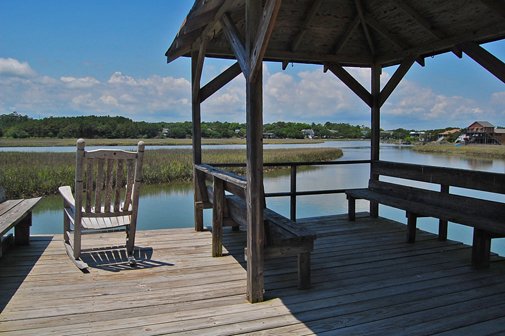 Pawleys Island marsh Rocker on the Marsh on Pawleys Island