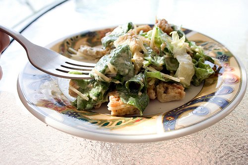 most definitely not traditional italian food