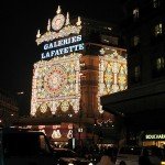 Galeries Lafayette in Paris at Christmas
