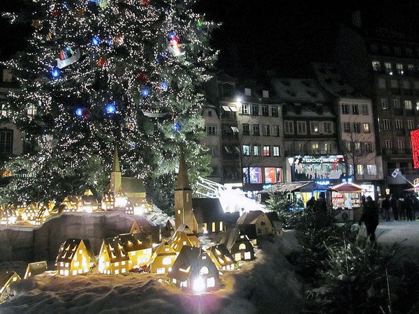 Strasbourg France Christmas market