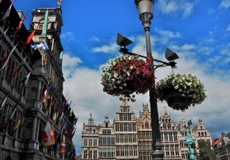 The Grote Markt (Market Square) in Antwerp