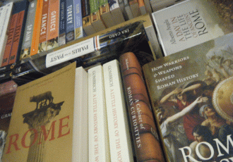 English book stores in Rome
