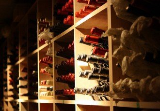 photo of a wine cellar collection