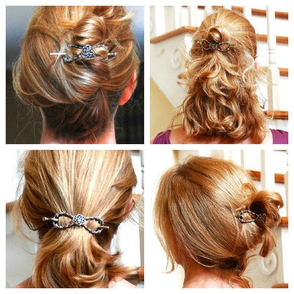 Hair Clip for easy up dos during travel