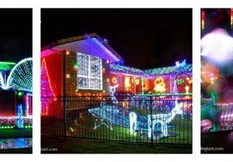 austalia christmas lights