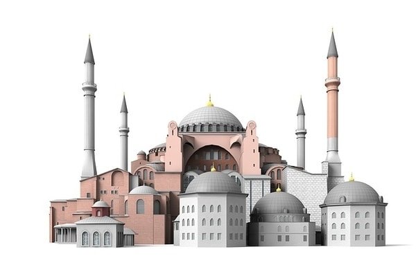 sculpture mosque Istanbul