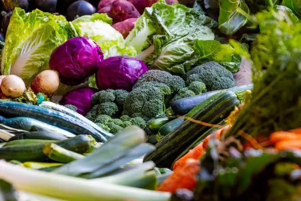 fruits vegetables green