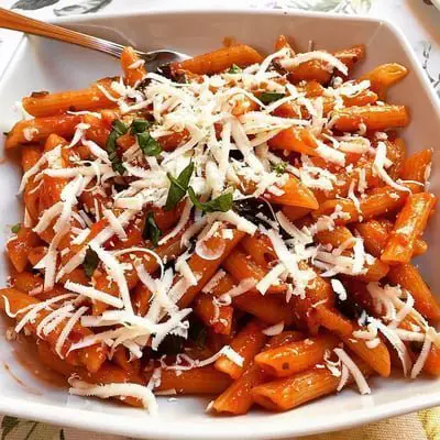 Italian veggie pasta