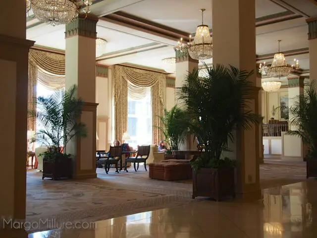 Lobby of the Francis Marion Hotel 