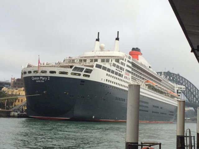 queen mary 2 sydney