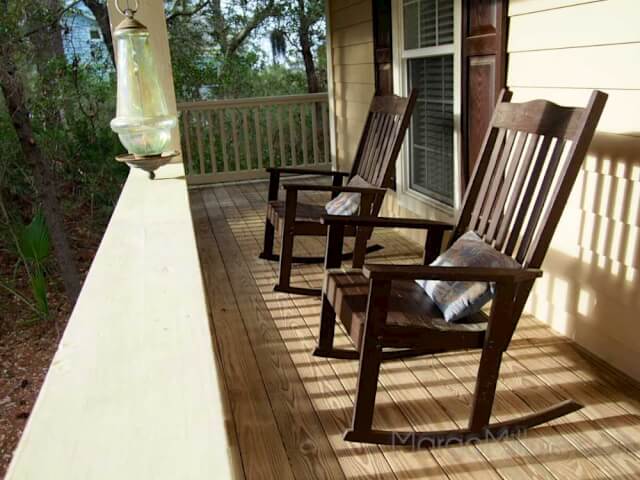 rocking chairs harbor isle beach house