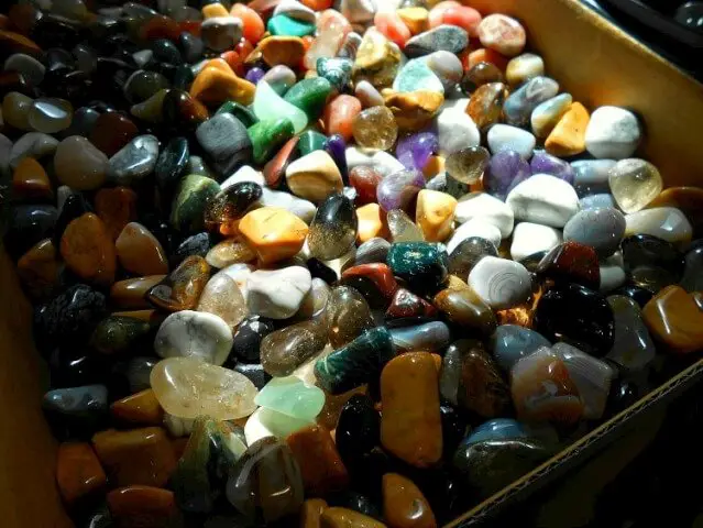 polished stones