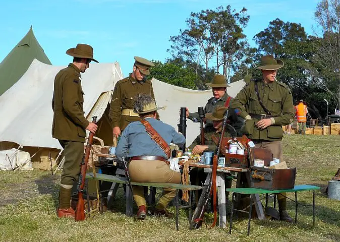 World War I camp