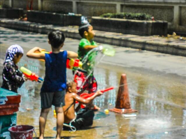 Songkran thailand new year