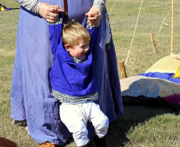 medieval Viking boy