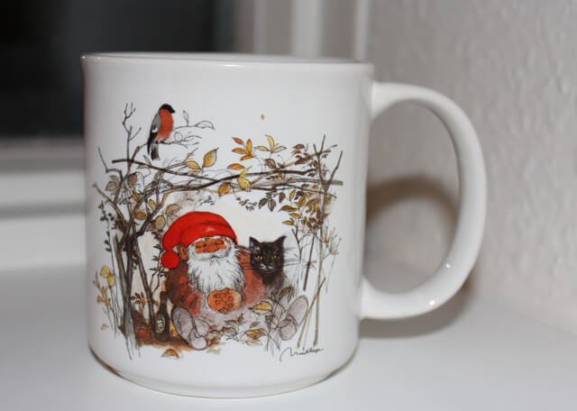 Nisse on Danish mug