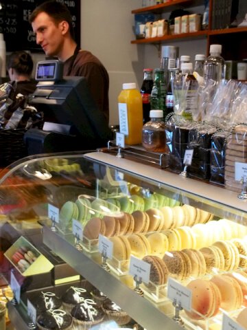 Macarons at Bouchon Bakery