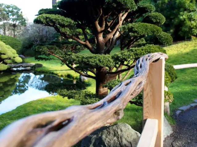 japanese tea garden san francisco railing