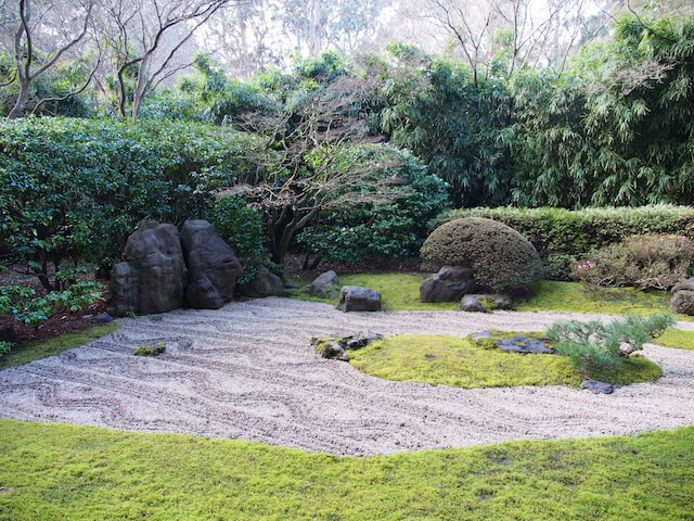 zen garden at japanese tea garden