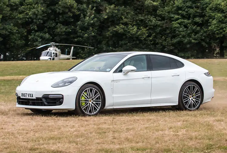 Porsche Panamera at Royal Ascot Heliport