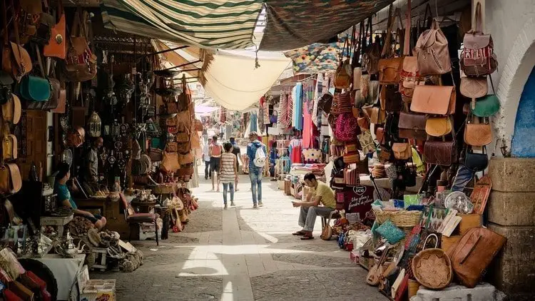 Marrakech Souk market