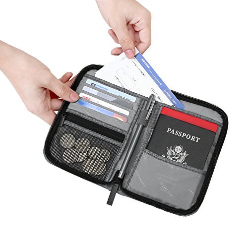 winks travel neck wallet