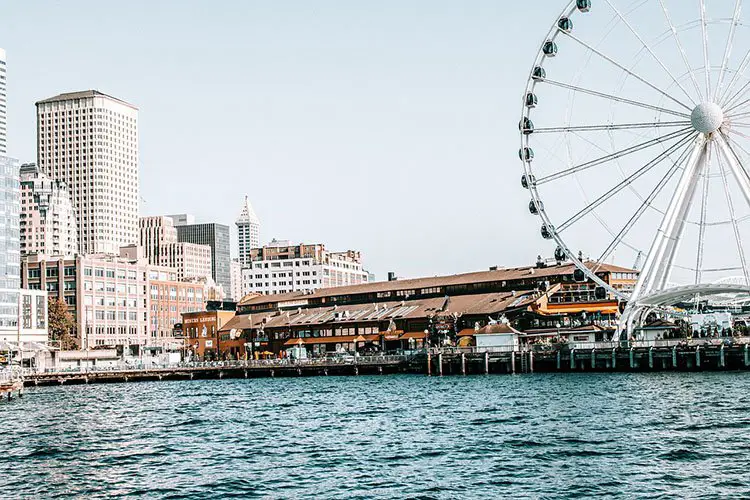 Seattle Washington Ferris wheel