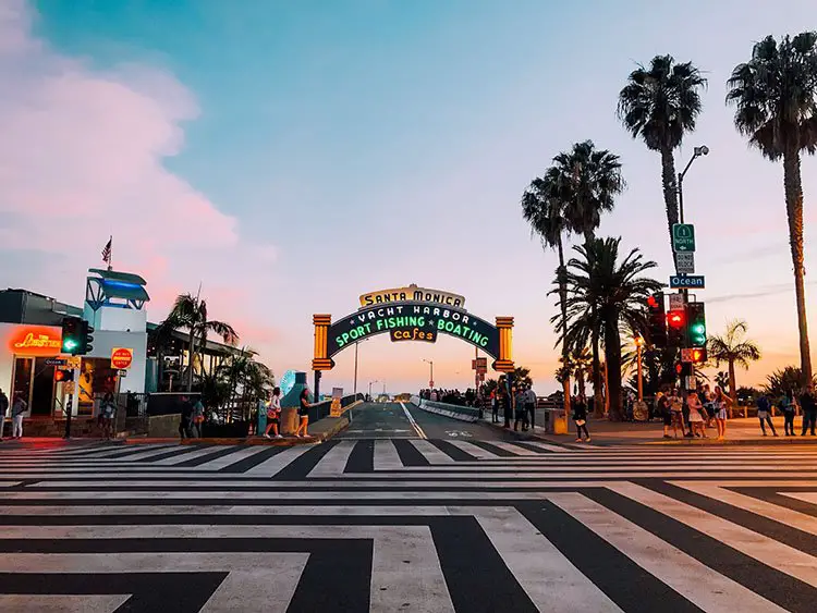 Santa Monica view