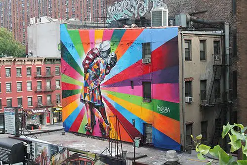 Street art in New York City