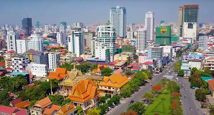 Phnom Penh Skyline