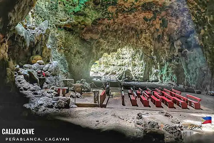 Callao Cave is made up of seven chambers and various formations: the Column, Chapel, Skeleton, Elephant’s Head, Praying Angel, Rocket, Lion’s Head and Dog’s Head Formations.