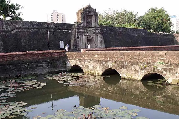 Entrance gate of Fort Santiago, Intramuros, Manila