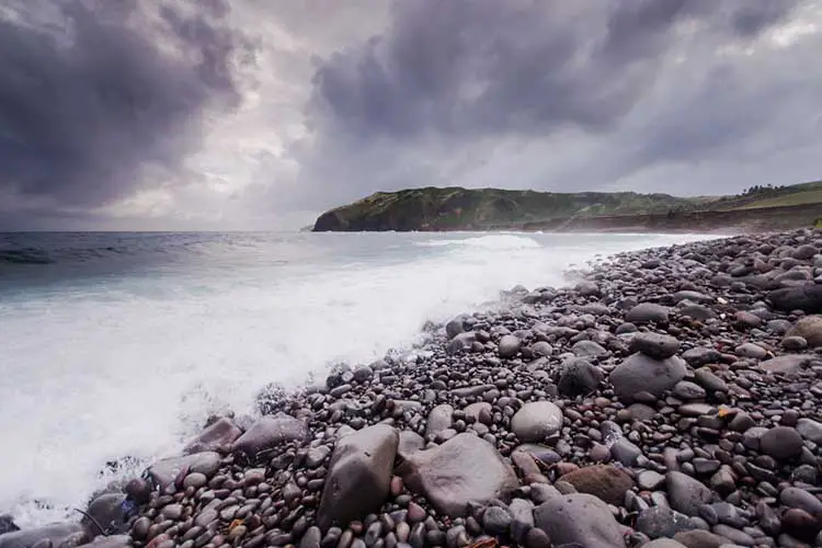 Valugan boulder beach, Batanes, Philippines.